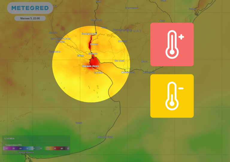 Buenos Aires es un horno: ¿cuándo baja la temperatura y qué día del fin de semana largo puede llover en el AMBA?