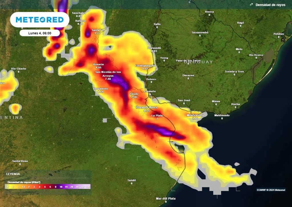 Tiempo Pronóstico clima Buenos Aires alerta lluvias tormentas fuertes calor noviembre