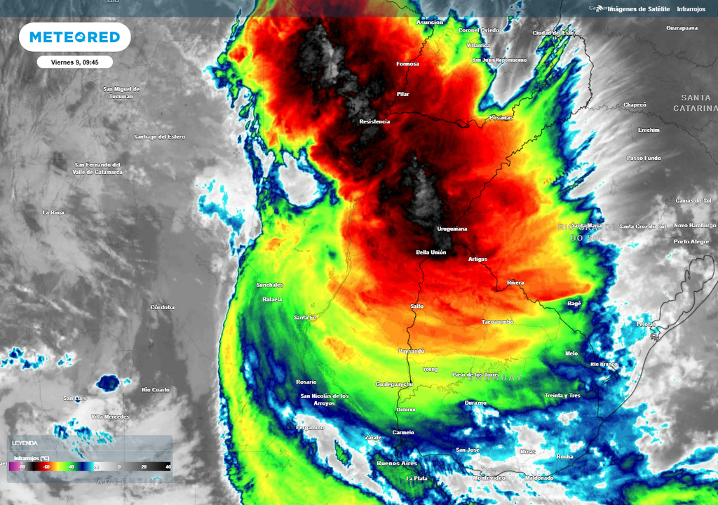 Tiempo pronóstico clima AMBA Buenos Aires Ciclogénesis Sudestada alerta lluvias fin de semana enero