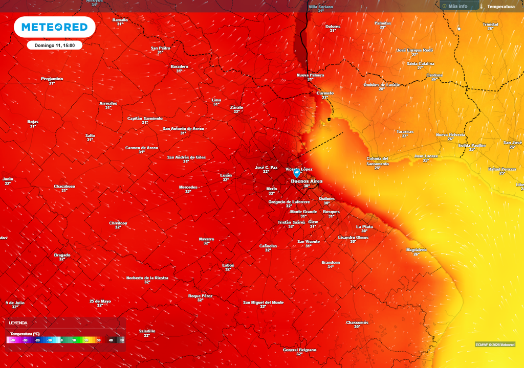 Tiempo pronóstico clima AMBA Buenos Aires Ciclogénesis Sudestada alerta lluvias fin de semana enero