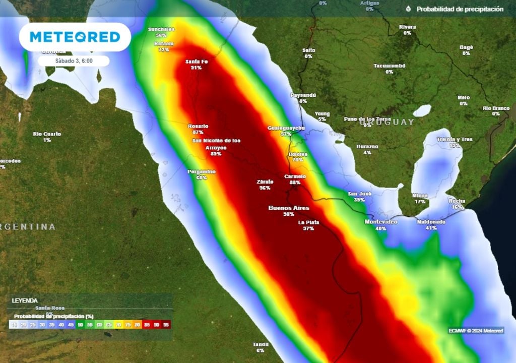 Tiempo clima alerta Buenos Aires calor tormentas lluvias pronóstico