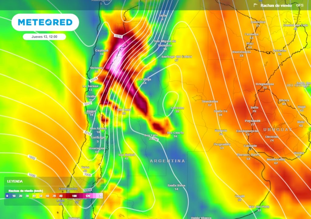 Calor altas temperaturas junio Buenos Aires Patagonia Mendoza temporal nieve Zonda alerta naranja SMN Calor altas temperaturas junio Buenos Aires Patagonia Mendoza temporal nieve Zonda alerta naranja SMN