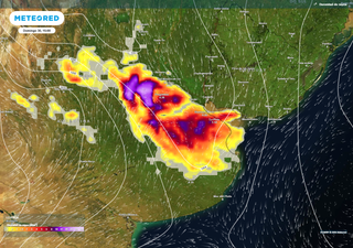 Buenos Aires tendrá 3 periodos más de lluvias y tormentas esta semana: el domingo, evento potencialmente fuerte a severo