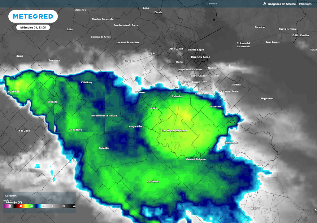 Tiempo AMBA Buenos Aires Año Nuevo clima pronóstico