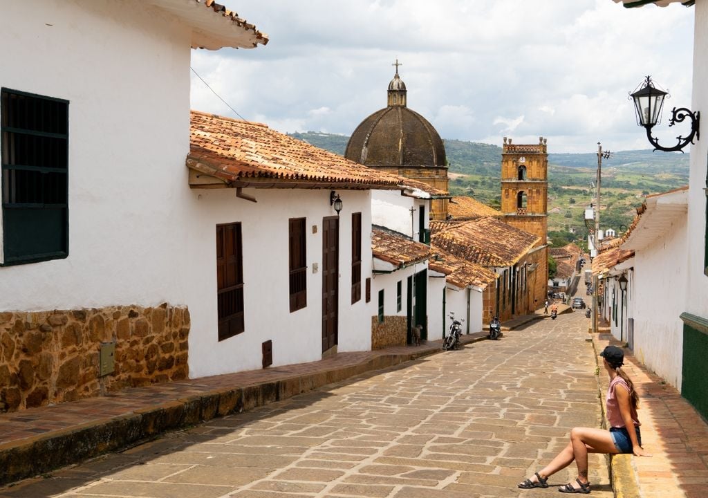 Vistas de Barichara, uno de los pueblos patrimoniales más bonitos de Colombia. Vistas de Barichara, uno de los pueblos patrimoniales más bonitos de Colombia.