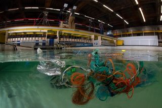 Búsqueda de plástico en el mar por teledetección satelital