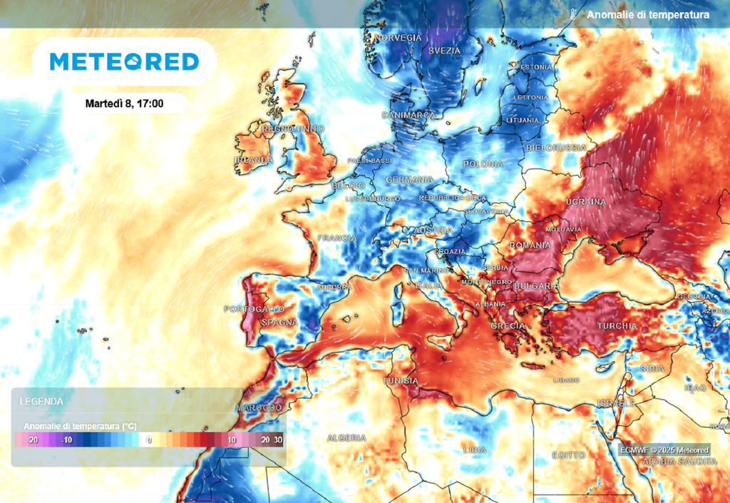 anomalie di temperatura anomalie di temperatura