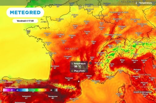 C'est confirm&eacute; : 5 d&eacute;partements en vigilance orange canicule d&egrave;s demain midi, 10 en jaune. &Eacute;ni&egrave;me fournaise en France