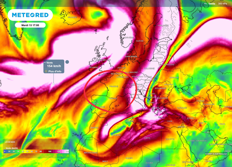 C'est confirm&eacute; : changement de direction du courant-jet, vers un puissant anticyclone &agrave; la mi-octobre en France