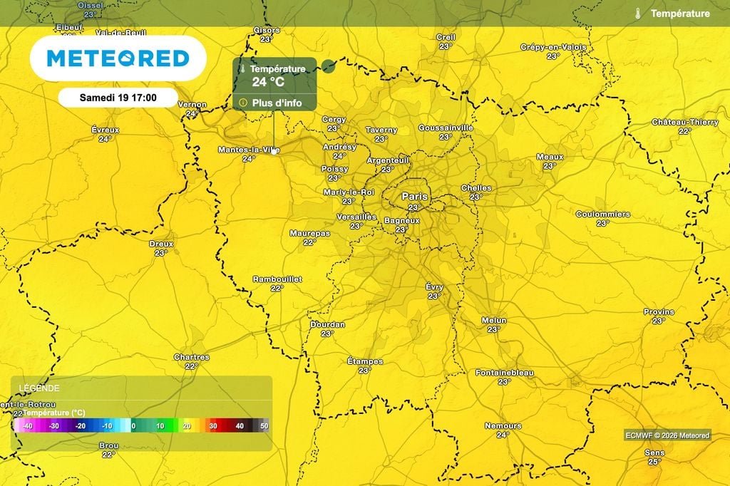 Nouvelle hausse des températures ce week-end !