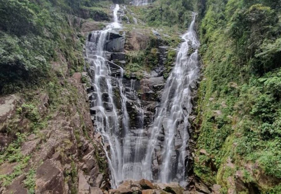 Cachoeira da Água Branca, em Ubatuba