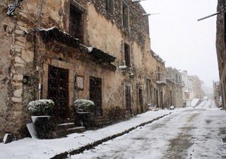 Cae nieve en cuatro entidades de la República Mexicana