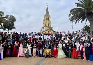 Caldera celebra el primer viaje en ferrocarril de Chile con una fiesta y la recreación de este hito