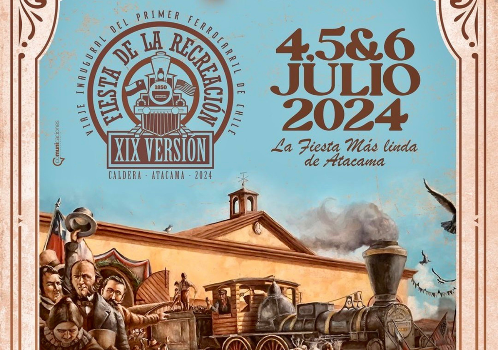 Folleto de la Fiesta de la Recreación de Caldera. Folleto de la Fiesta de la Recreación de Caldera.
