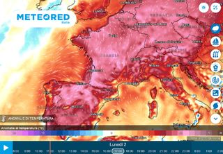 Caldo anomalo in Europa, temperature record in Spagna, Francia, Germania ed Italia: quando rinfresca?