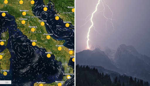 Caldo intenso, Sole, temporali: cos&igrave; sar&agrave; il meteo a Ferragosto in Italia da mattina a sera, le previsioni da Nord a Sud