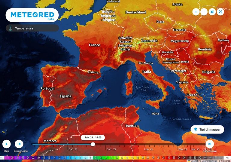 Il caldo record scatenerà forti temporali, sorpresa neve sulle Alpi? Il caldo record scatenerà forti temporali, sorpresa neve sulle Alpi?