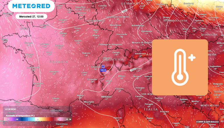 Caldo record in Europa: 35&deg;C a Londra e decine di record abbattuti, quando finir&agrave; l'ondata?