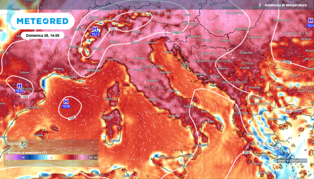 caldo italia Molto caldo in arrivo anche nel fine settimana.