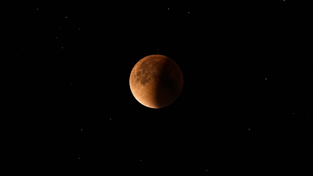 Durante el máximo del eclipse, cerca del 94 % de la Luna quedará cubierto por la sombra de la Tierra, ofreciendo un espectáculo visible a simple vista desde Chile si el cielo permanece despejado. Durante el máximo del eclipse, cerca del 94 % de la Luna quedará cubierto por la sombra de la Tierra, ofreciendo un espectáculo visible a simple vista desde Chile si el cielo permanece despejado.