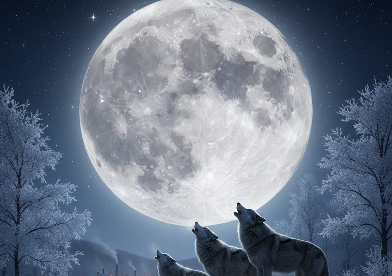 La Luna del Lobo de enero 2026 dominará el firmamento invernal como una brillante superluna. Esta primera luna llena del año destacará por su gran tamaño y luminosidad.