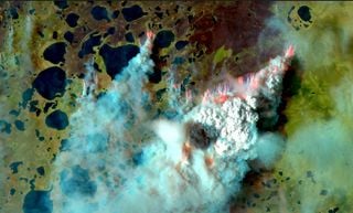 Calentamiento del Ártico y aumento de los incendios en el permafrost