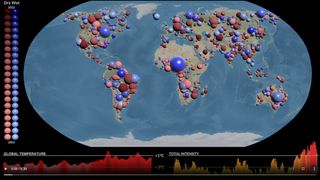 Calentamiento global: sequías y eventos húmedos más extremos