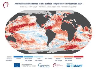 El calentamiento de la superficie de los océanos se ha
