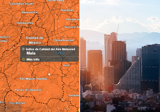 Calidad del aire en la CDMX esta semana: a pesar de la lluvia habr&aacute; altos niveles de contaminaci&oacute;n