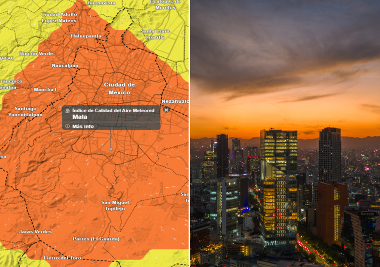 Calidad del aire en la CDMX esta semana: altos niveles de ozono, &iquest;habr&aacute; Contingencia Ambiental?