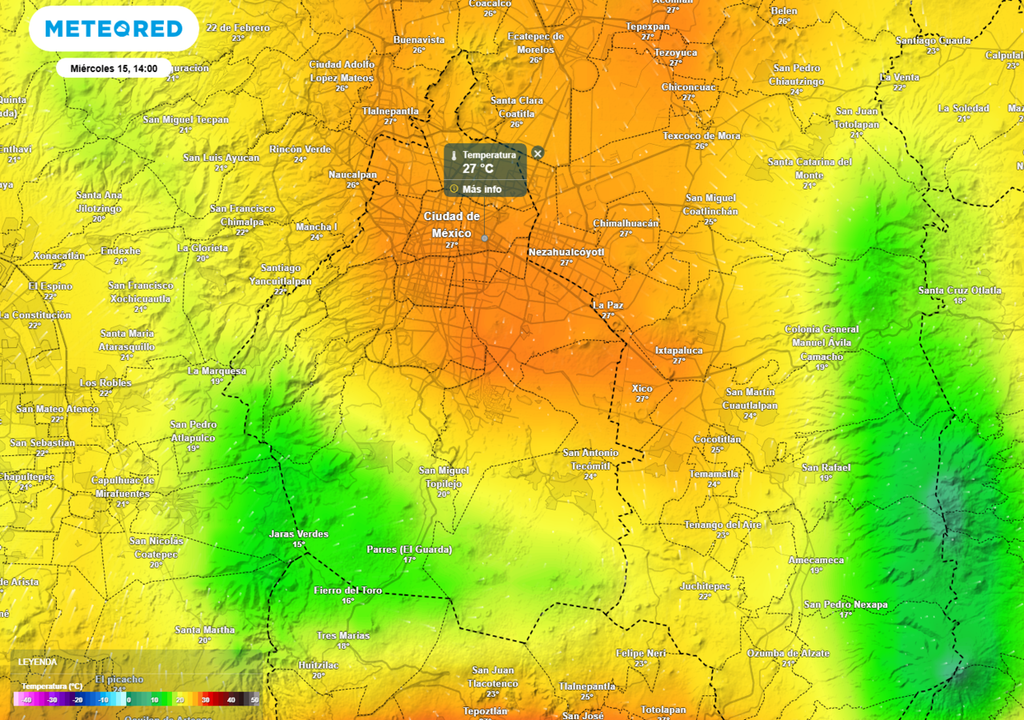 Las altas temperaturas, unido a las condiciones soleadas, ayudarán al incremento de la concentración de ozono.