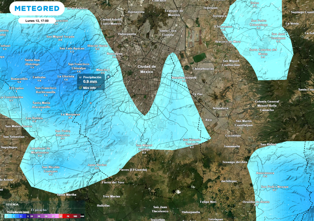 En la semana habrá lluvia y tormentas dispersas, ello podría ayudar a bajar los niveles de contaminación en la Ciudad de México.