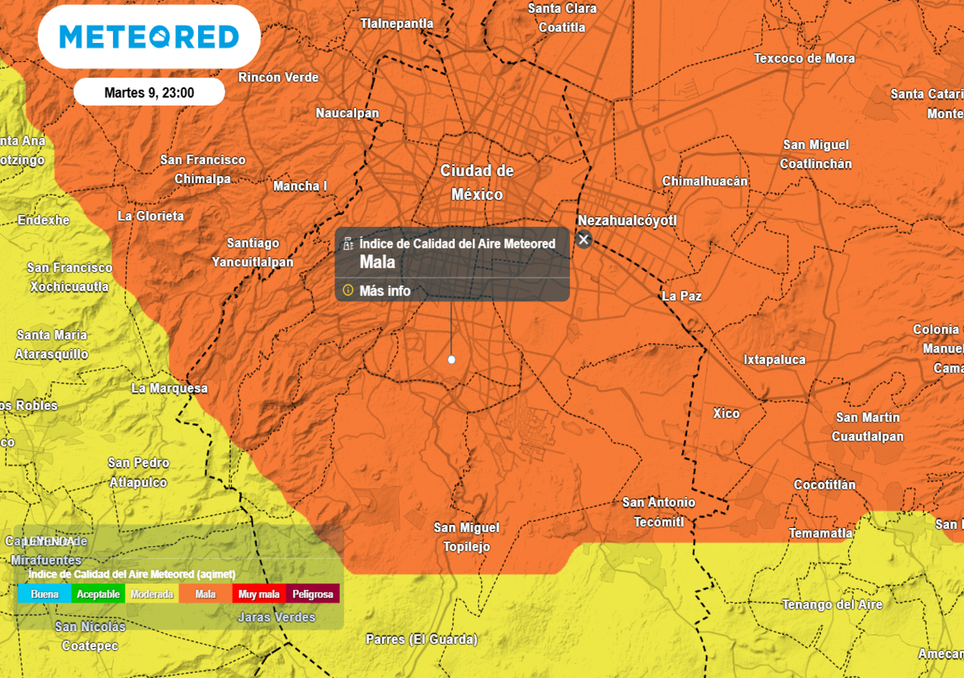 Calidad del aire en la CDMX esta semana: estas serán las alcaldías más contaminadas. Noticias en tiempo real