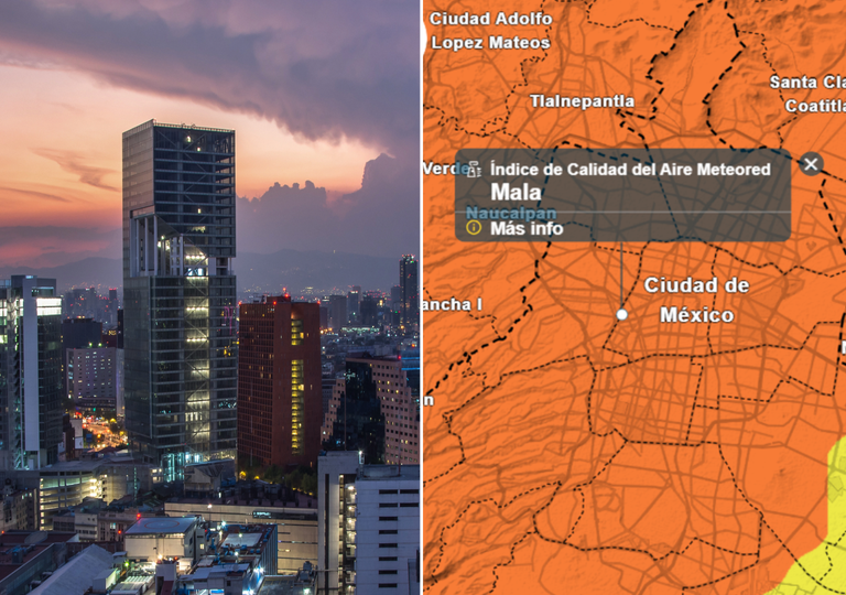 Calidad del aire en la CDMX esta semana: estas serán las alcaldías más contaminadas