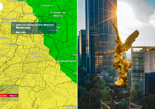 Calidad del aire en la CDMX esta semana: la noche del jueves el aire estará muy contaminado