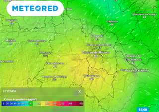 Calidad del aire en la CDMX y Edomex esta semana: fuertes ráfagas de viento y tormentas dispersas