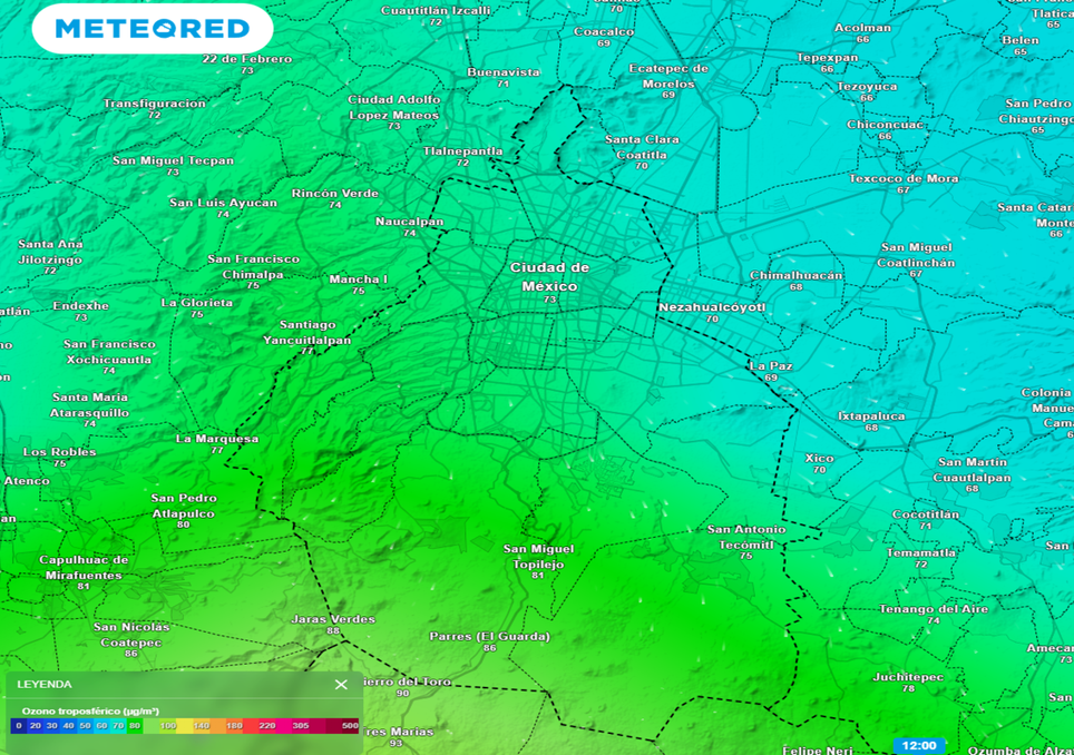 Calidad del aire en la CDMX y Edomex esta semana: habrá buena calidad de aire iniciando la semana . Noticias en tiempo real