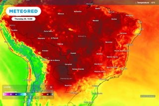 Calor de 40&deg;C atinge 9 estados do Centro-Norte com pico de at&eacute; 42&deg;C