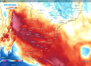 Calor de 40&deg;C, chuvas intensas e risco de tempestades marcam a semana no Sul do Brasil; confira a previs&atilde;o