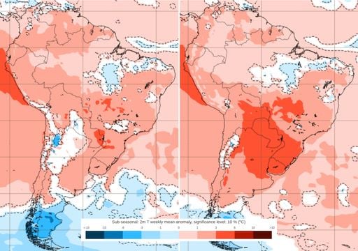 Calor de at&eacute; 40&deg;C e temperaturas acima da m&eacute;dia atingem o Brasil nos pr&oacute;ximos 15 dias, confira
