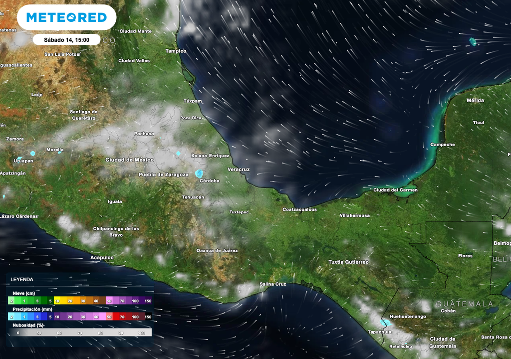 Cielo estará mayormente despejado con probabilidad nula de lluvias en el Puerto de Veracruz.