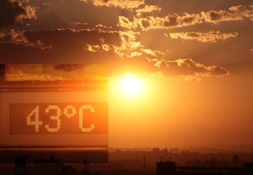 Calor de mais de 40&deg;C continua e alerta de baixa umidade atinge 12 estados
