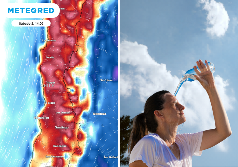 Calor extemo en pleno oto&ntilde;o: dorsal dispara m&aacute;ximas sobre 30 &deg;C en Coquimbo y Valpara&iacute;so este s&aacute;bado 2 de mayo