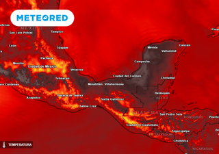 Calor extemo y tormentas para esta semana en la Península de Yucatán