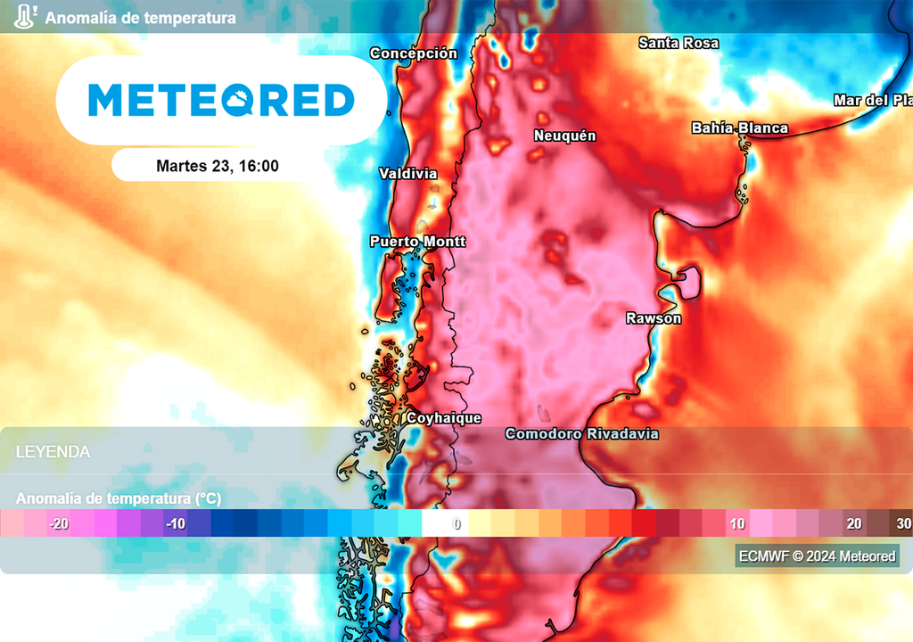 Temperatura, Calor, Records, Patagonia, Argentina