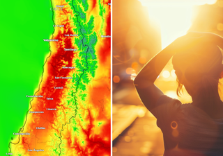 Calor extremo, baja humedad y viento del este elevan el riesgo de incendios forestales este lunes en Chile central