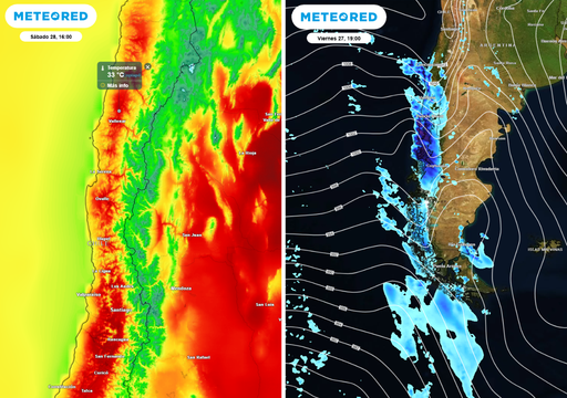 Calor extremo en Atacama y tormentas en el norte advierte DMC: adem&aacute;s, llegan lluvias al sur este fin de semana