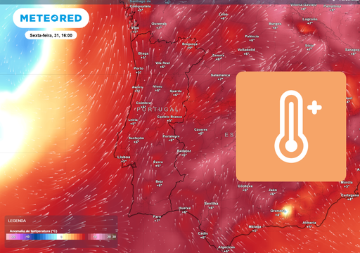 Calor ganhar&aacute; for&ccedil;a em Portugal nesta &uacute;ltima semana de julho: interior poder&aacute; chegar aos 42 &ordm;C nas zonas mais afetadas