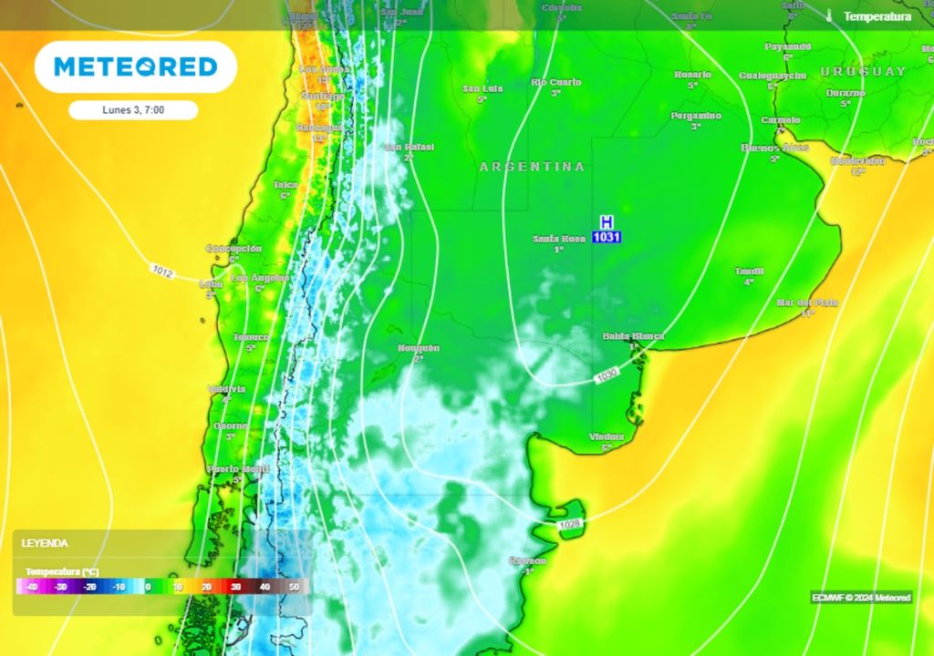 Tiempo pronóstico clima Argentina veranito de San Juan junio calor alerta