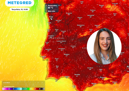 Calor intensifica-se: "v&aacute;rios locais do Norte e Centro chegam aos 40 &ordm;C" - previs&atilde;o para os pr&oacute;ximos dias